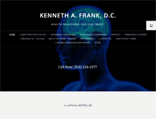Tablet Screenshot of kennethfrankdc.com